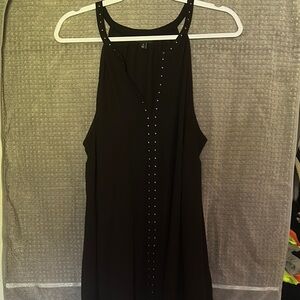 Torrid Black Sleeveless Tank Top